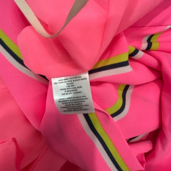 RACHEL Rachel Roy April Pink Striped Maxi Dress XL NWT Summer Resort - Picture 13 of 15